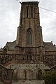 Polylithisme accusé dans la façade occidentale de l'église Saint-Jean-du-Baly[Note 5].