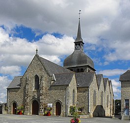 The church of Notre-Dame, in Livré-sur-Changeon