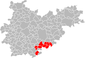 Localisation de Communauté de communes du Terroir Grisolles Villebrumier