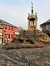 Stocks, with Lymm Cross in background