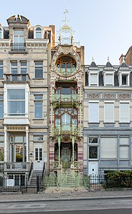 Casa Saint-Cyr de Gustave Strauven, în Bruxelles (1901-1903)