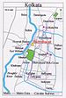 English: Map Kolkata Burrabazar