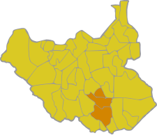 Arcidiecéze džubská (Arcidiecéze Džuba) na mapě