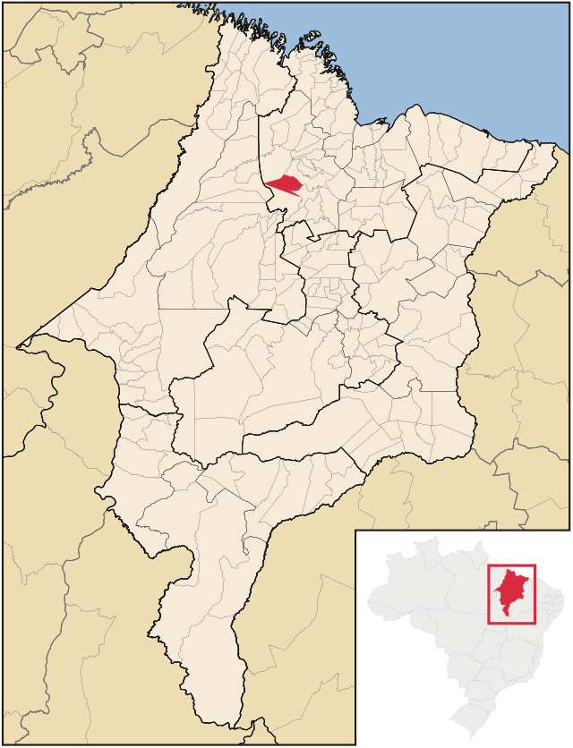 Localização  Penalva no Maranhão