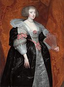 Anthonis van Dyck: Marguerite de Lorraine (1615-1672), Madame, duchesse d'Orléans, ca. 1634