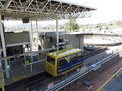 Morgantown Personal Rapid Transit Medical station