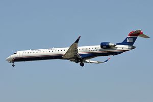 Bombardier CRJ900 der Mesa Airlines, betrieben für US Airways Express