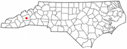 Staden inom North Carolina
