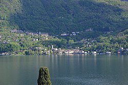 Skyline of Claino con Osteno