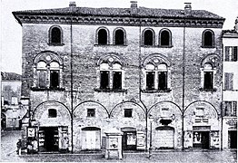 Palazzo Bergomi im Jahre 1909