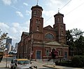 Pittsburgh's Grand Hall at the Priory (formerly St. Mary's German Catholic Church), built in 1854, in the East Allegheny (Deutschtown) neighborhood of Pittsburgh, PA.