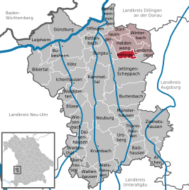 Kaart van Röfingen
