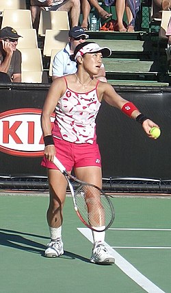 Rika Fudžiwarová na Australian Open 2006