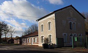 L'ancienne gare de Roisel en 2017.
