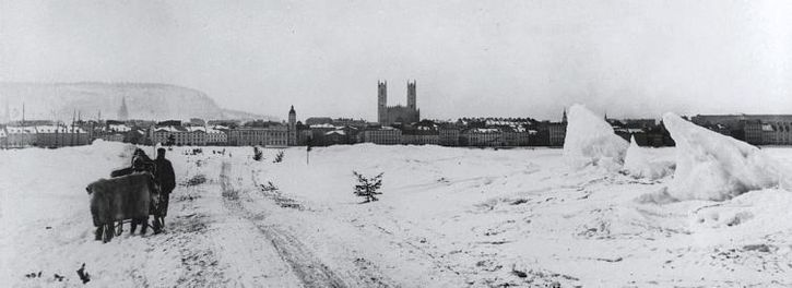 Route de Saint-Lambert, Montréal, 1870