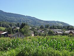 Skyline of Sainte-Hélène-sur-Isère