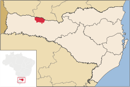 Kaart van Abelardo Luz