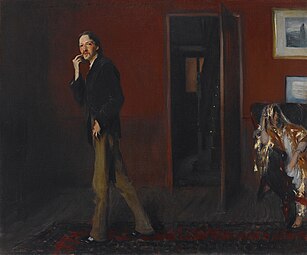 Portrait of Robert Louis Stevenson and His Wife, 1885, Crystal Bridges Museum of American Art