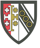 Selwyn College heraldic shield