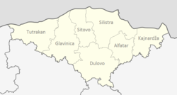 Obština Silistra na mapě