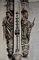 Статуи апостолов в королевской капелле замка Кршивоклат