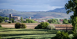 Panorámica de la localidad de Sotresgudo. Vista desde el sur.