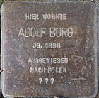 Stolperstein für Adolf Borg, Kusel
