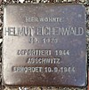 Stolperstein Horstmar Königstraße 8 Helmut Eichenwald