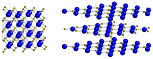 Kristallstruktur von Bor(I)-oxid