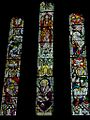 Kriegergedenkfenster in der Kirche St. Johannes Evangelist in Grays North in Thurrock, Essex, 1947