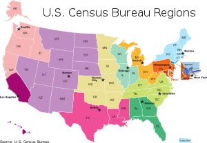 U.S. Census Bureau Regions, Partnership and Da...