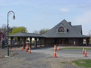 Union Station Chatham, New York Apr 09.jpg