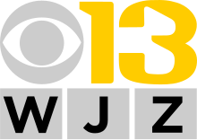 Logo used from 2018 to 2023. The "13" had been used since 1967. WJZ 13 2017 logo.svg