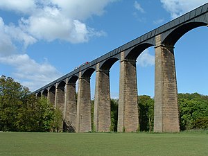 Pontcysyllte Aqueduct; picture taken by Akke M...