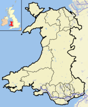 Location of Wales highlighted within the United Kingdom