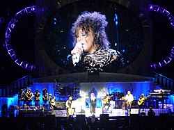 A cantaire y actriz estausunidense Whitney Houston, en una imachen de 2010.