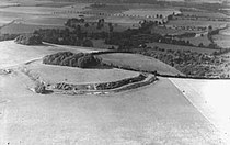 Luftbild Wittenham Clumps von 1939