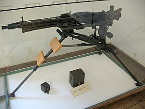 1657 - Salzburg - Festung Hohensalzburg - Schweres Maschinengewehr M42.JPG