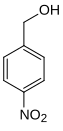 Struktur von 4-Nitrobenzylalkohol