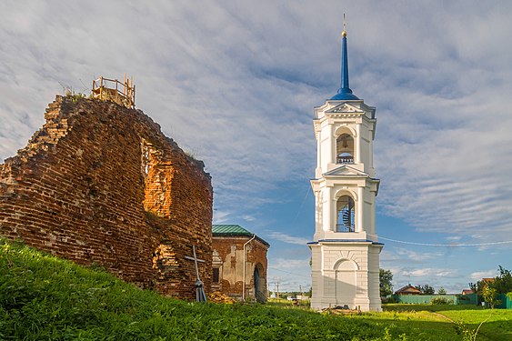 271. Колокольня Шаровкина Успенского монастыря, Ильинское, Перемышльский район Автор — Алексей Задонский