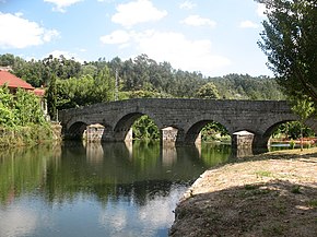 Ponte Medieval, em Aboadela