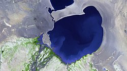 satelitní snímek z roku 2000