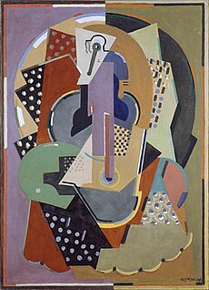 Albert Gleizes, 1920-23, Ecuyere (Horsewoman), oil on canvas, 130 x 93 cm, Musee des Beaux-Arts de Rouen (Purchased from the artist in 1951. Depot du Centre Pompidou, 1998). The 1920 version, reproduced in Ozenfant, Jeanneret, La peinture moderne, was reworked in 1923 Albert Gleizes, 1920-23, Ecuyere, oil on canvas, 130 x 93 cm, Musee des Beaux-Arts de Rouen.jpg