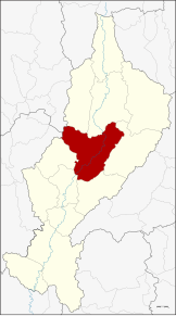 Amplasarea districtului în provincia Lampang