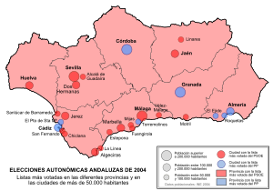 Elecciones al Parlamento de Andalucía de 2004
