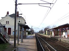 Vue en direction de Mantes-la-Jolie.