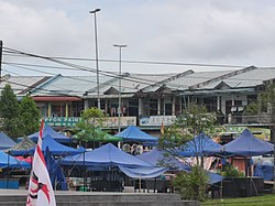 The Asajaya bazaar