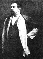 Konstantin Stanislavski in de rol van Astrov, 1899