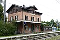 Bahnhof der ehemaligen Vizinalbahn Weilheim–Murnau