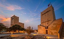 Barzan Towers are watchtowers that were built in the late 19th century and renovated in 1910 by Sheikh Mohammed bin Jassim Al Thani Barzan towers 3.jpg